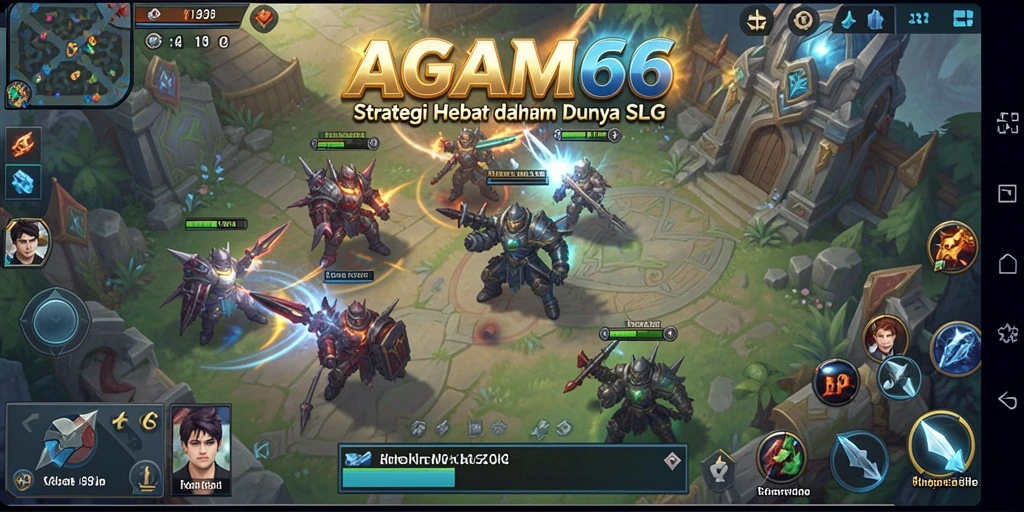 Screenshot AGAM66 menampilkan aksi strategis yang seru.